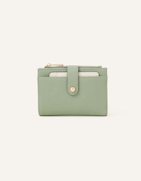 Removable Card Holder Purse, Green (LIGHT GREEN), large