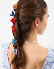 6-Pack Mini Ocean Friends Claw Clips, , large