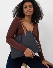 Webbing Strap Shoulder Bag , Multi (DARKS MULTI), large