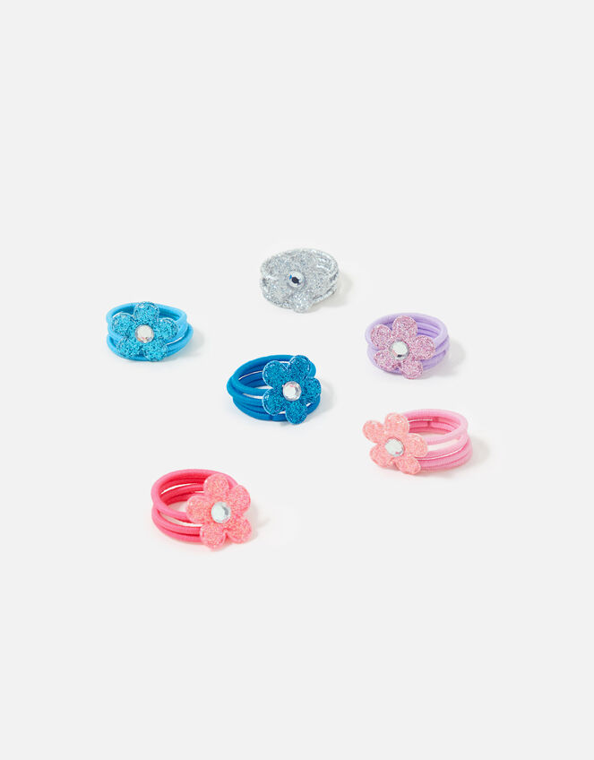 Girls Itsy Bitsy Flower Hairband Set, , large