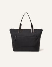 Webbing Tote Bag in Recycled Nylon, , large