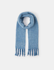 Super Soft Plain Scarf, Blue (BLUE), large