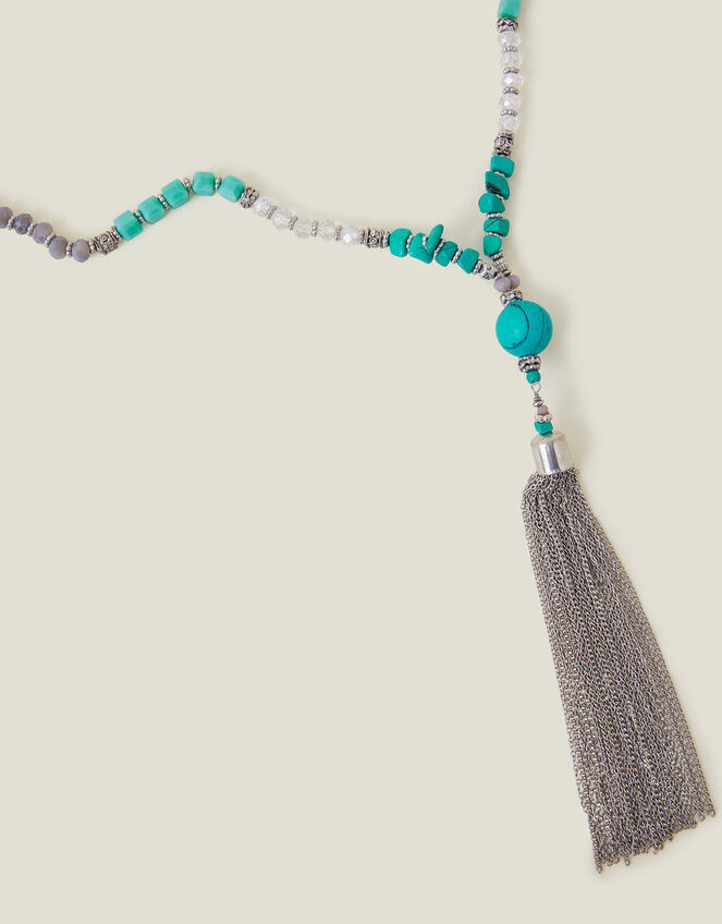 Long Tassel Necklace, , large