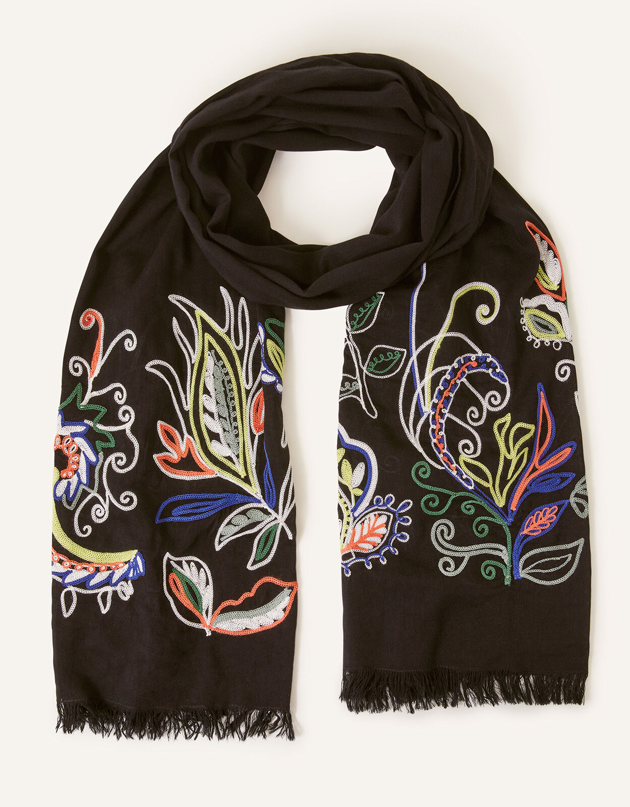 Floral discount blanket scarf