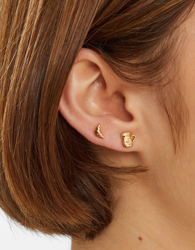 10-Pack Paris Stud Earrings, , large