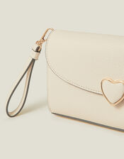 Heart Clutch Bag, , large