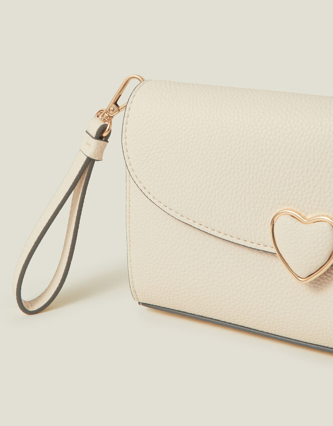 Heart Clutch Bag, , large