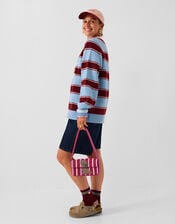 Accessorize x Good Manners Coffee Club Stripe Jumper​, Multi (MULTI), large
