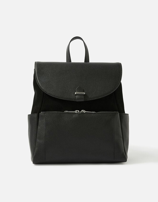 Leather Backpack, , large