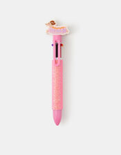 Girls Sausage Dog Multi Colour Pen, , large