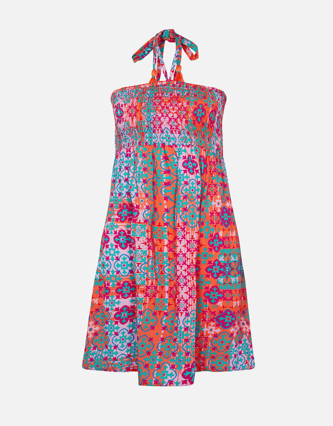 Heatwave Tile Bandeau Dress, Multi (BRIGHTS-MULTI), large