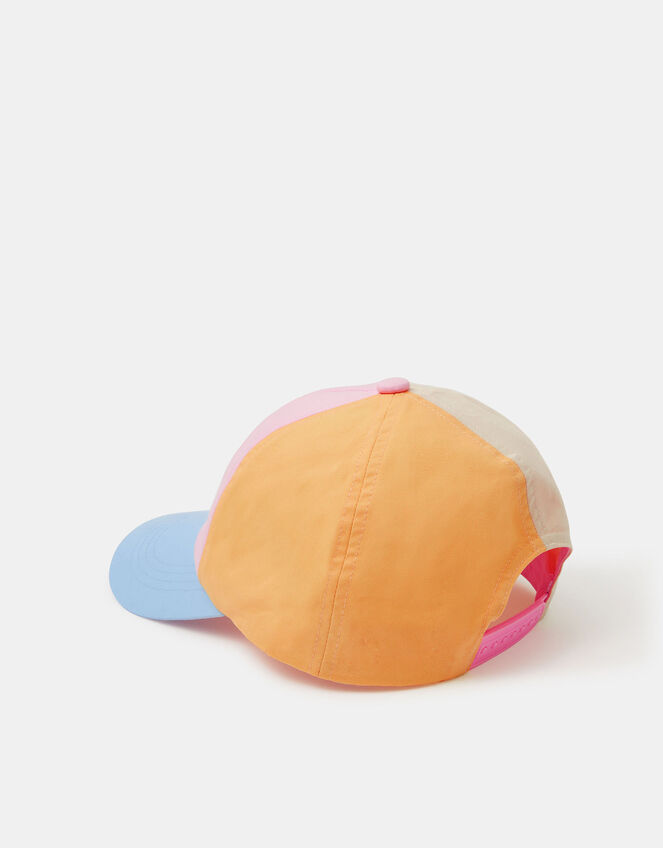 Girls Club Colourblock Baseball Cap, Multi (PASTEL MULTI), large