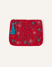 Initial Pouch, Teal (TEAL), large