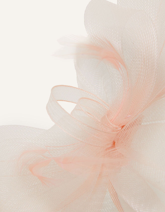 Mini Double Bow Crin Headband, Pink (PALE PINK), large