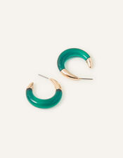 Resin Hoop Earrings, , large