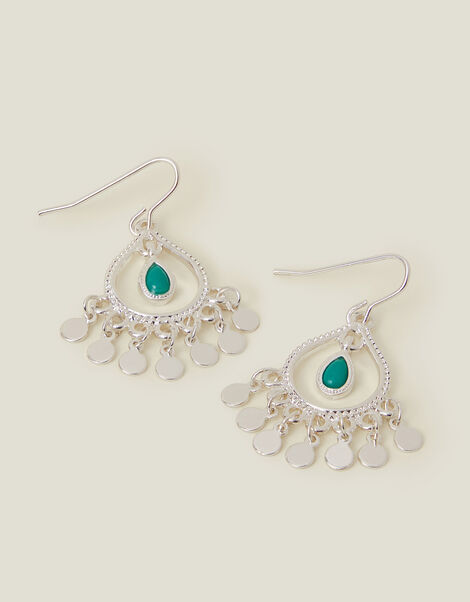 Mini Teardrop Fan Earrings, , large