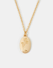 Flower Pendant Necklace, , large