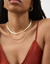 3-Pack Snake Chain Necklaces, , large