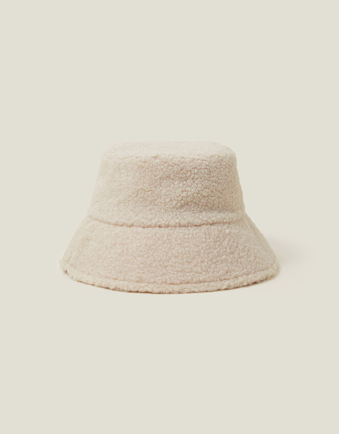 Borg Bucket Hat, Natural (NATURAL), large
