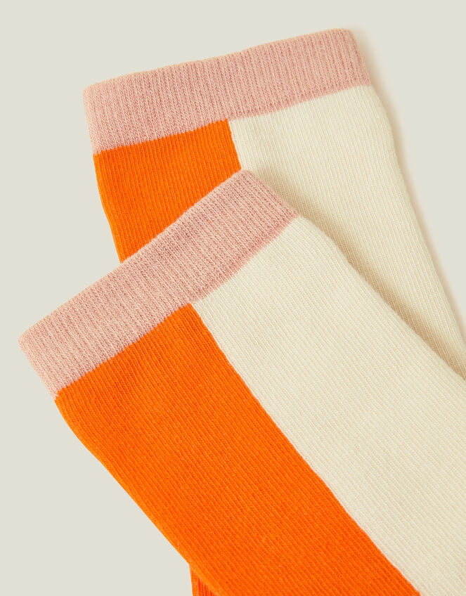 Colourblock Socks, , large