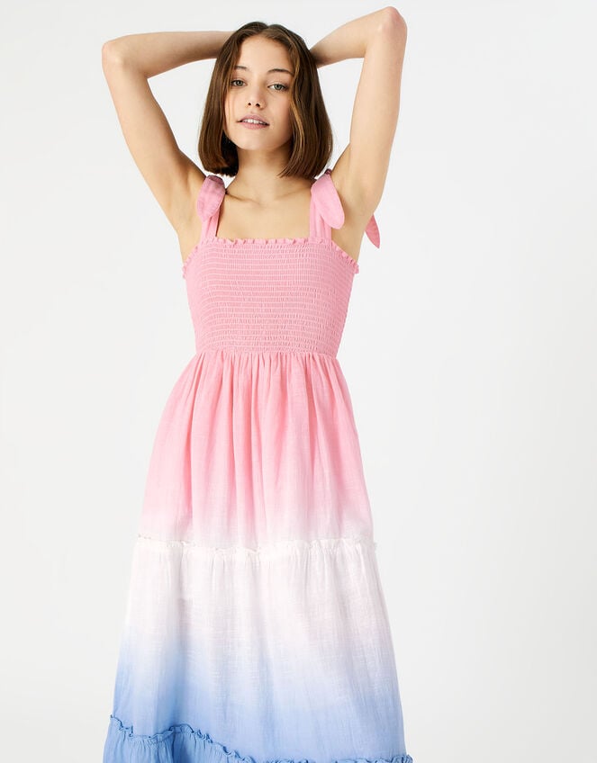 Bandeau Ombre Maxi Dress, Multi (BRIGHTS-MULTI), large