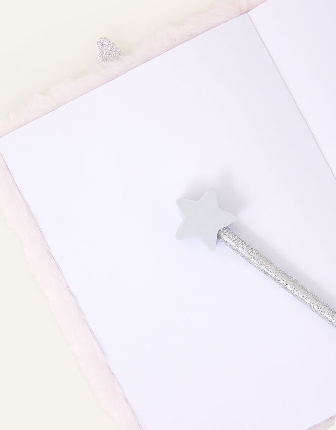 Unicorn Notebook and Pencil Set, , large