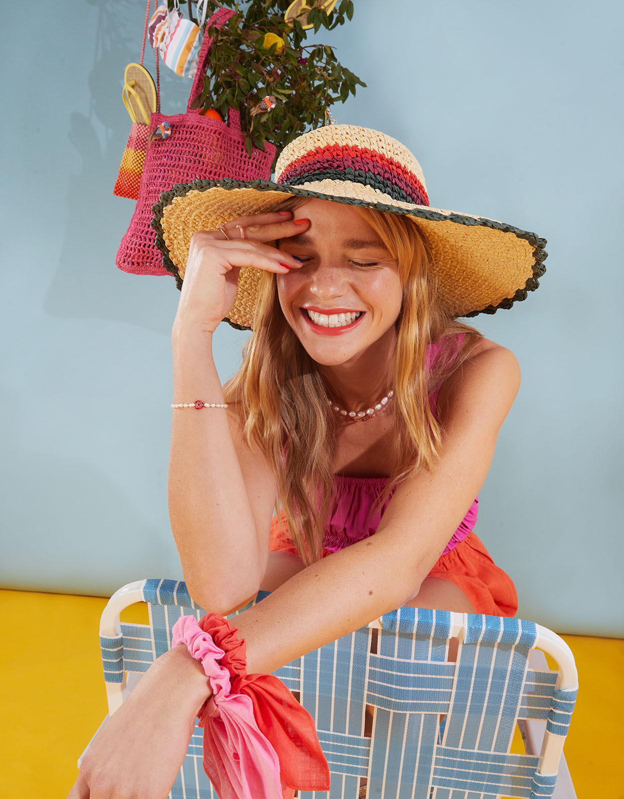 Girls outlet boater hat
