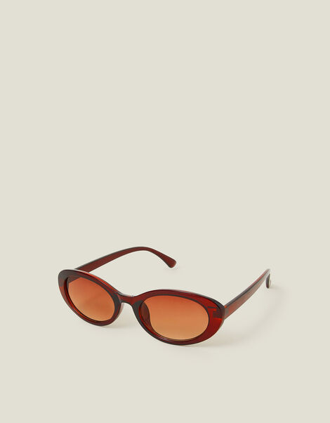 Oval Resin Sunglasses, , large
