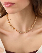 Carabiner Link Chain Necklace, , large