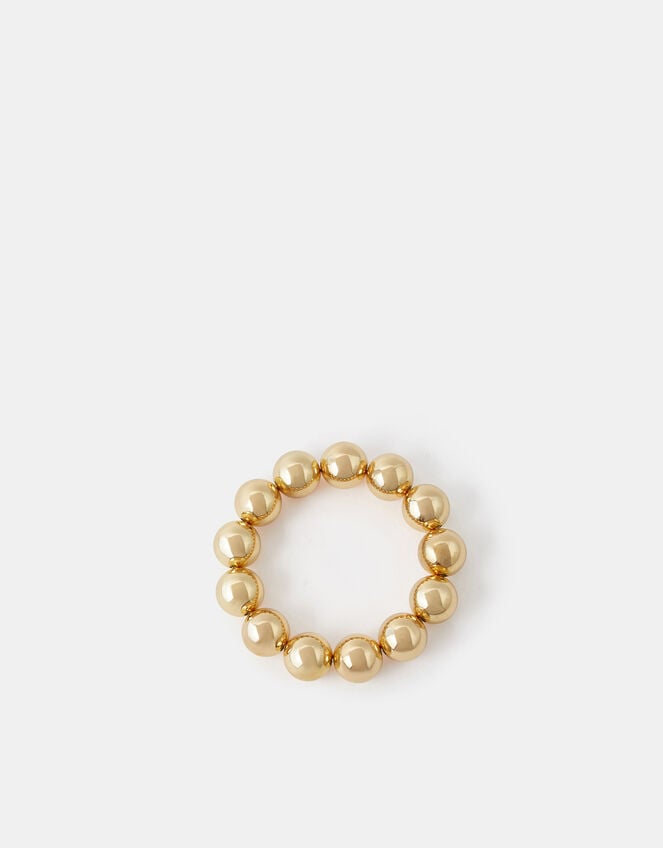 Chunky Bead Bracelet, Gold (GOLD), large