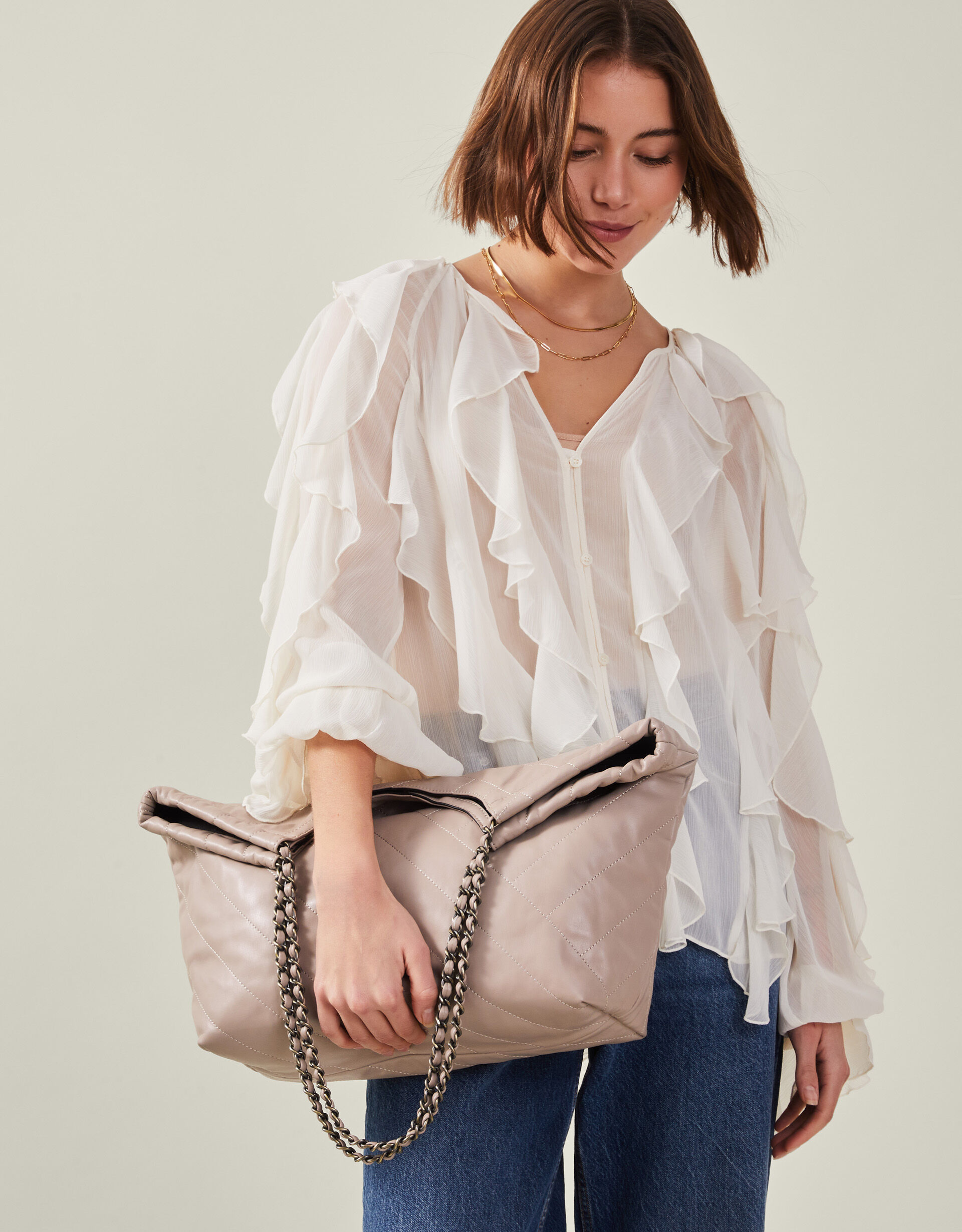 【INCHANT ME】[Pouch SET] LeCella Leather Shoulder Bag INCHANT ME(インチャントミー) ショルダーバッグ・ポシェット