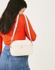 Abby Camera Bag, Cream (CREAM), large
