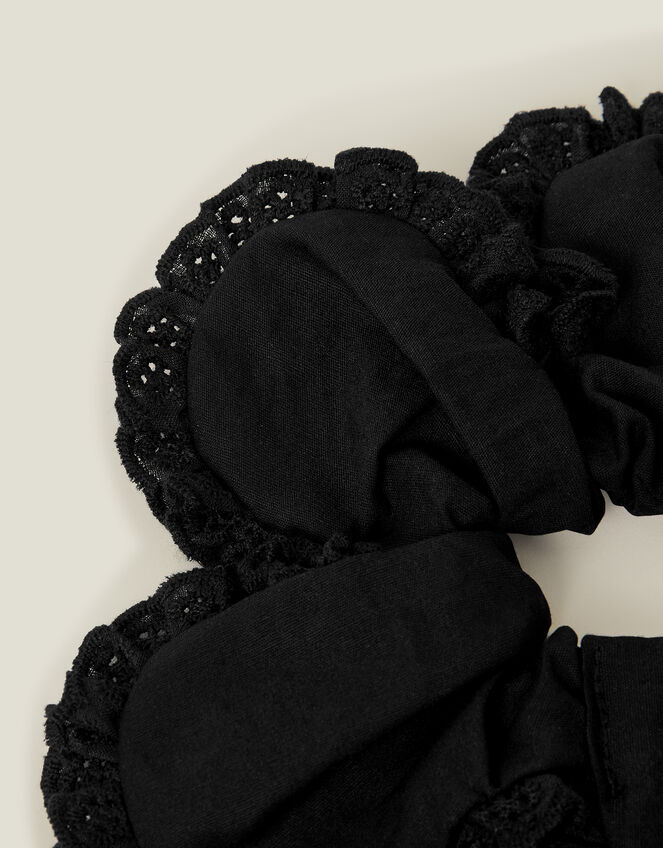 Oversized Flower Hair Scrunchie, , large
