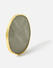 Agate Coaster, Grey (GREY), large
