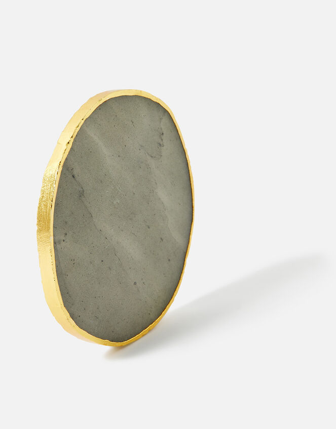 Agate Coaster, Grey (GREY), large