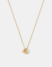 Knot Pendant Necklace, , large