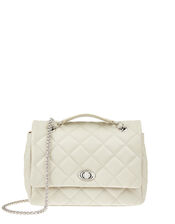Georgie Quilted Leather Bag, , large