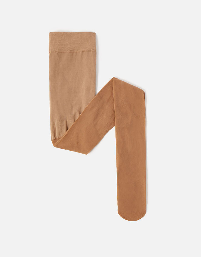 20 Denier Body Control Luxury Italian Tights Multipack , Nude (NUDE), large