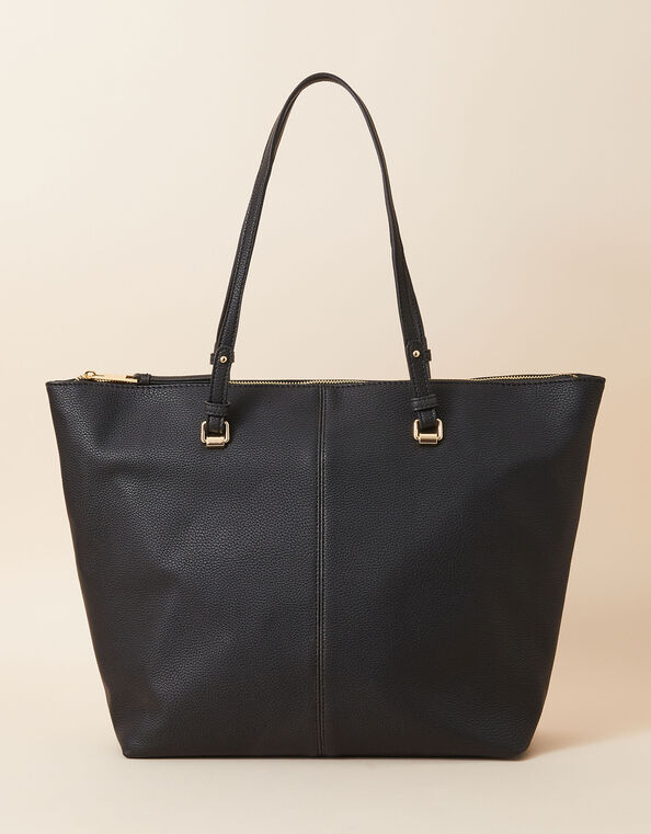 Classic Shoulder Bag Black, Black (BLACK), large