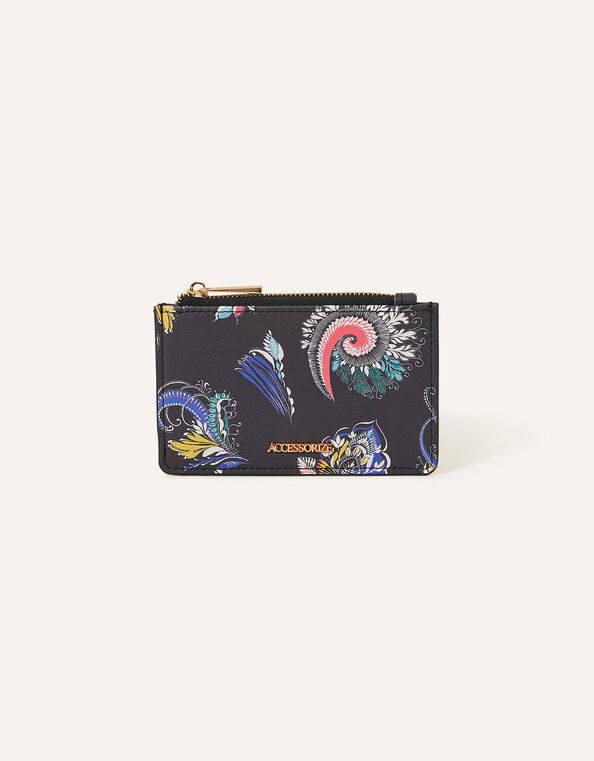 Paisley Print Card Holder, , large