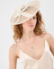 Bow Two Tone Fascinator, Multi (PASTEL MULTI), large