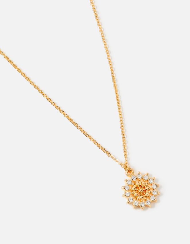 Starburst Pendant Necklace, , large