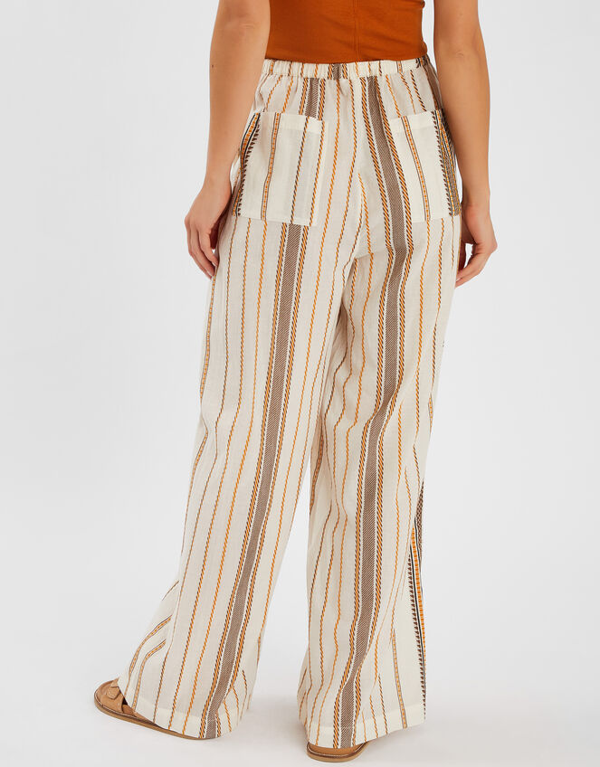 Stripe Wide Leg Trousers, Multi (MULTI), large