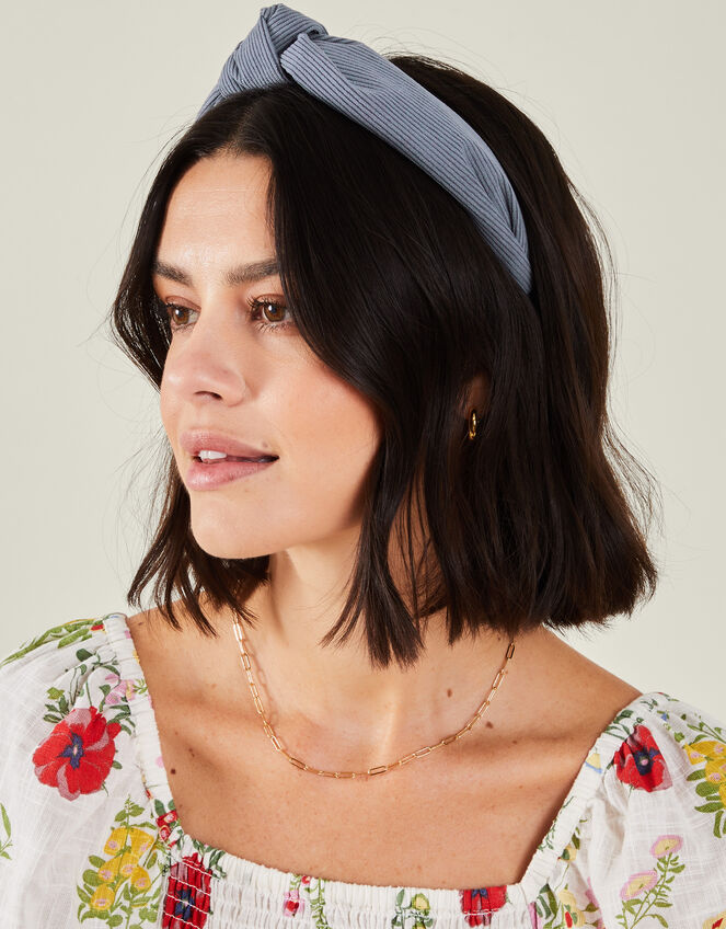 Corduroy Knot Headband, , large
