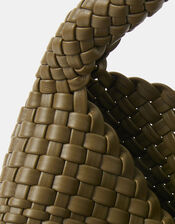 Woven Shoulder Bag, , large