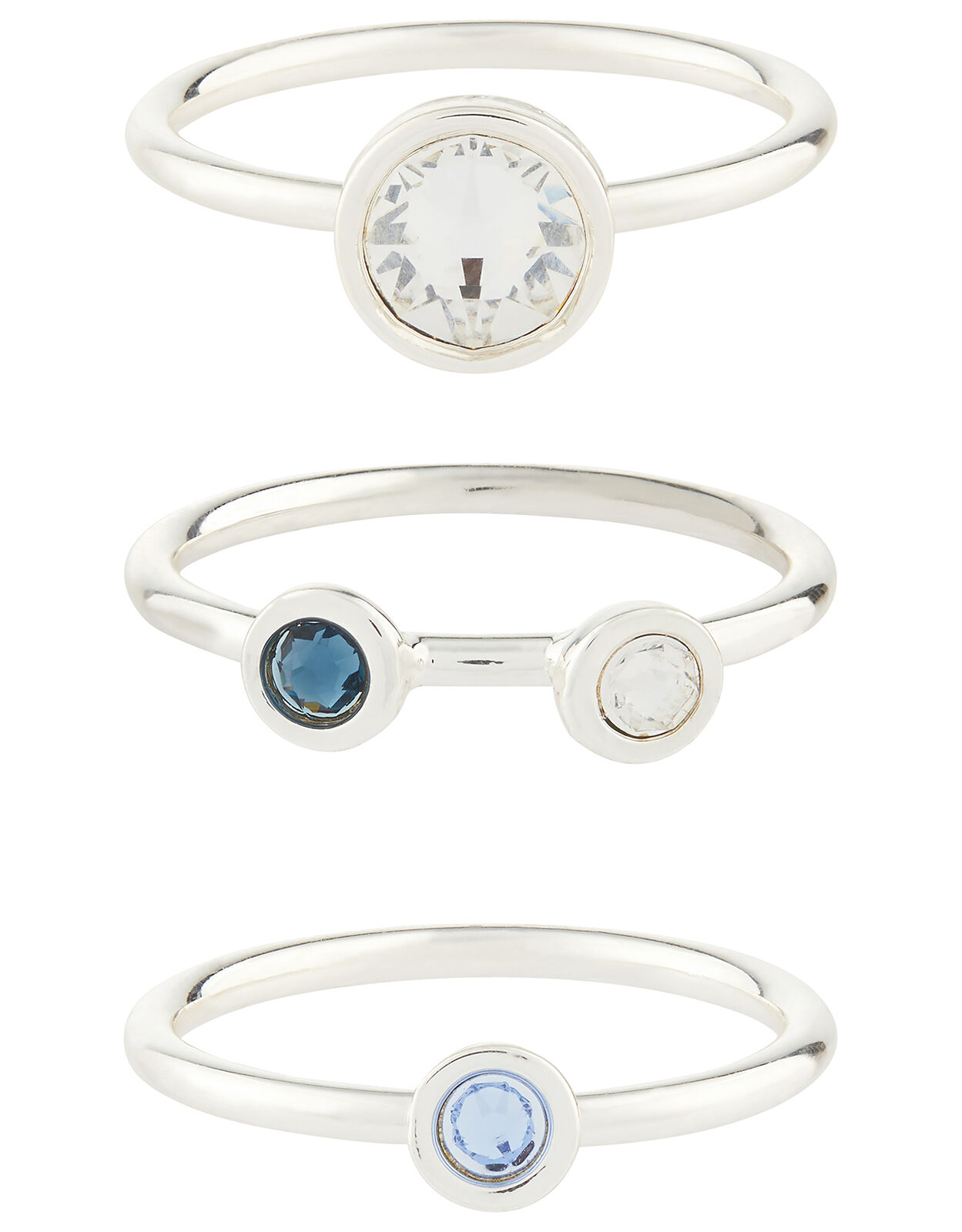 Swarovski on sale stacking rings