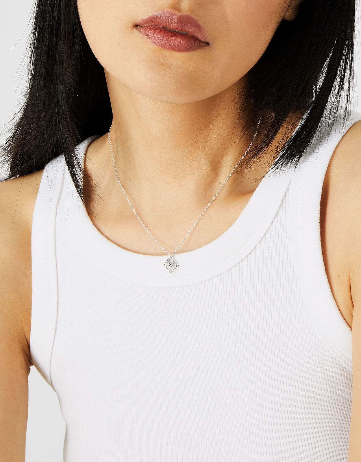 Accessorize silver necklace hotsell