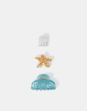 3-Pack Starfish Claw Clips, , large