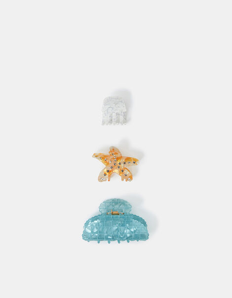 3-Pack Starfish Claw Clips, , large