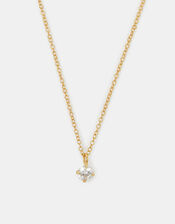 Lab Grown Diamond 0.1ct Pendant Necklace 9ct Gold, , large